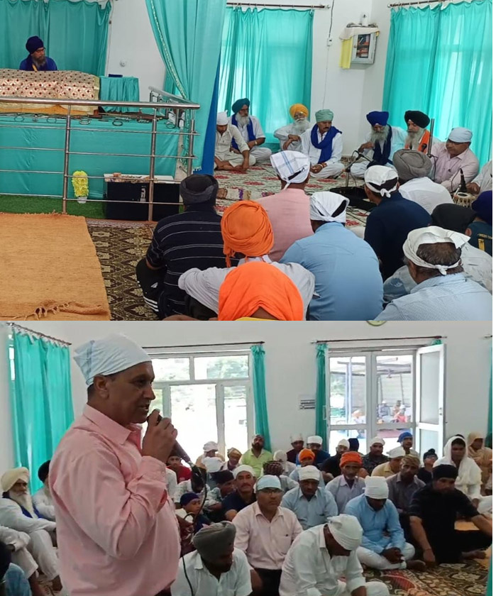 A tribute meeting was organised at Gurdwara Baba Banda Singh Bahadur Jejo Doaba for the spiritual peace of 11 departed souls.